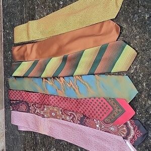 Vintage 7 Silk Ties